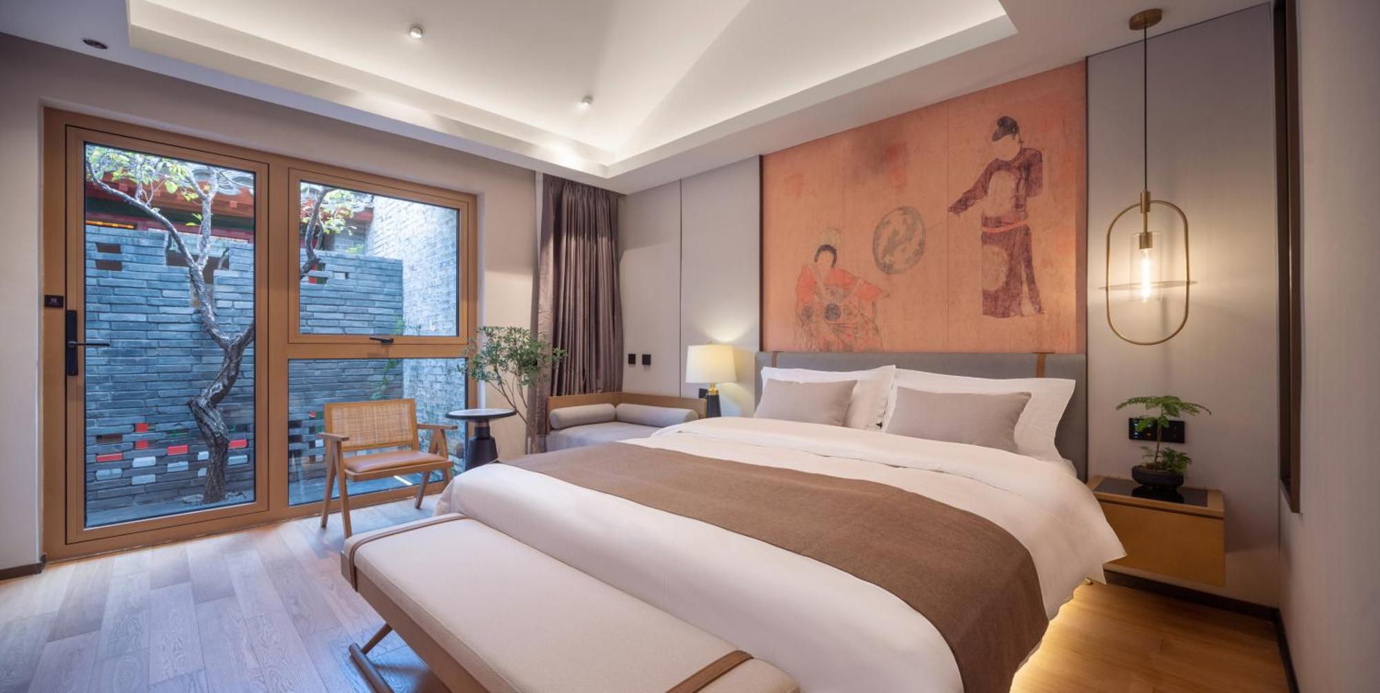 Xinxiang Yayuan: Beijing Courtyard with Sky Garden near Tiananmen Hotel Exterior photo